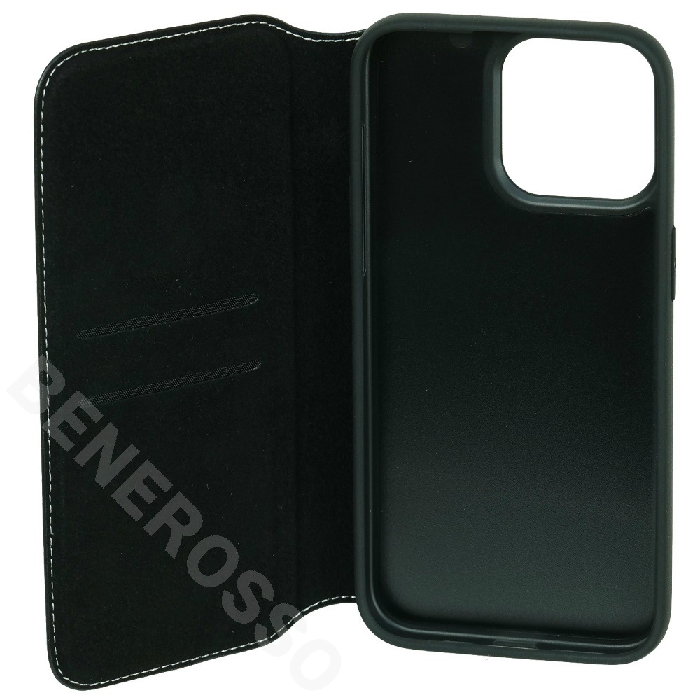 ランボルギーニ iPhone 15ProMax レザー ブックタイプケース ウラカン D1 ホワイト LB-TPUFCIP15PM-HU/D1-WE