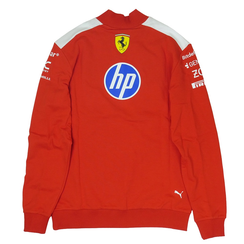 PUMA スクーデリア フェラーリ HP チーム T7 ハーフジップ ジャケット 2026 レッド 713821-01