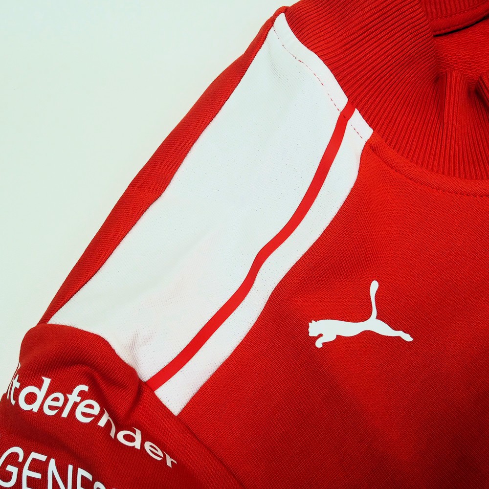 PUMA スクーデリア フェラーリ HP チーム T7 ハーフジップ ジャケット 2026 レッド 713821-01