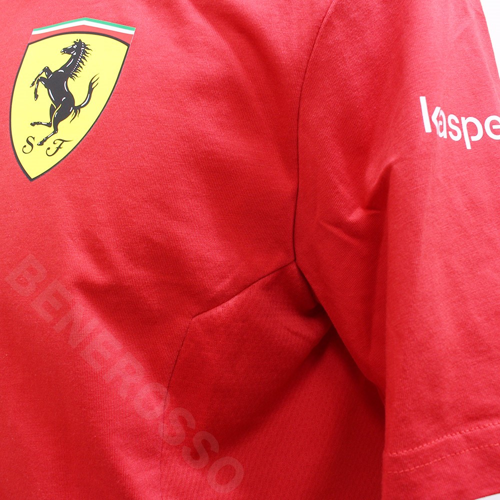 PUMA スクーデリア フェラーリ チーム ポロシャツ 2021 レッド 763032-02 