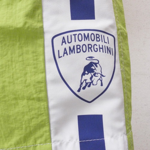 ランボルギーニ メンズ Bull ストライプ スイム トランクス ライムグリーン 9009952NNG087【返品・交換対象外】