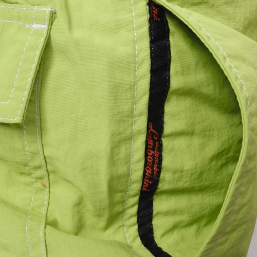 ランボルギーニ メンズ Bull ストライプ スイム トランクス ライムグリーン 9009952NNG087【返品・交換対象外】