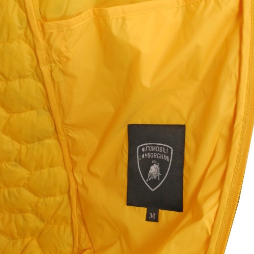 ランボルギーニ メンズ エクストラライト ダウン ベスト イエロー 9011935NNY034