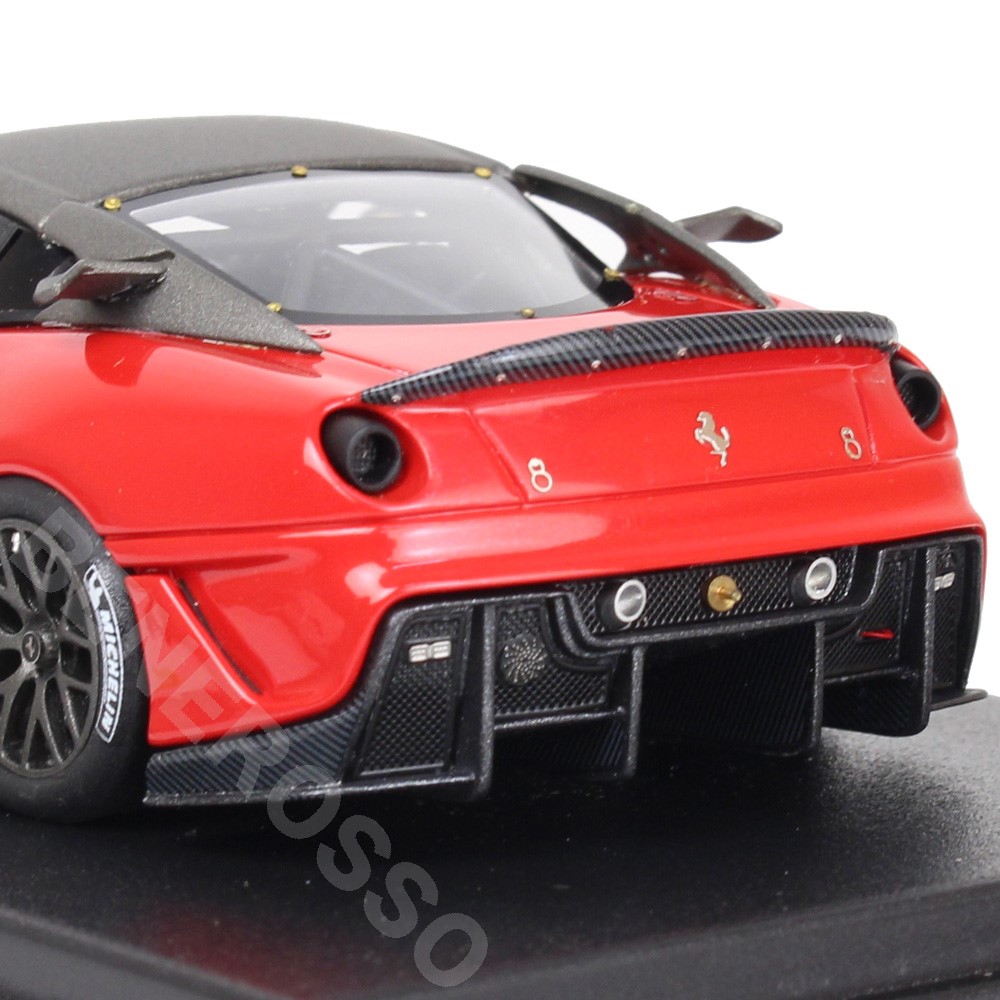 Look Smart 1/43スケール フェラーリ 599XX “Versione Clienti” #42 Rosso F1 / Grigio Ghisa Opaco LS368L