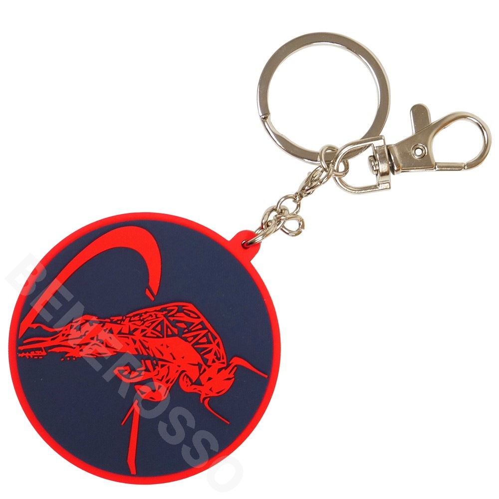 オラクル レッドブル レーシング 日本限定 ロゴ キーリング ネイビー