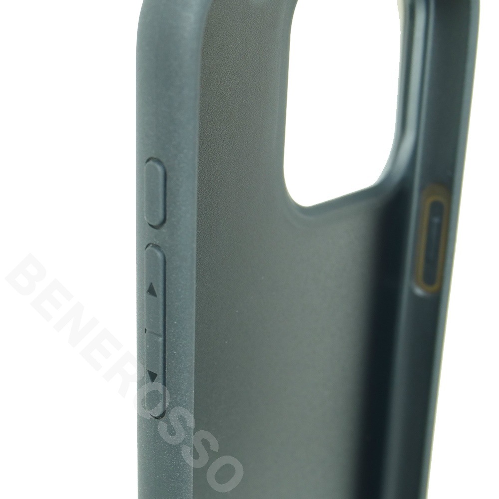 ランボルギーニ iPhone 15ProMax コンポジットカーボン バックカバー ウラカン D14 ブラック LB-TPUPCIP15PM-HU/D14S-GD