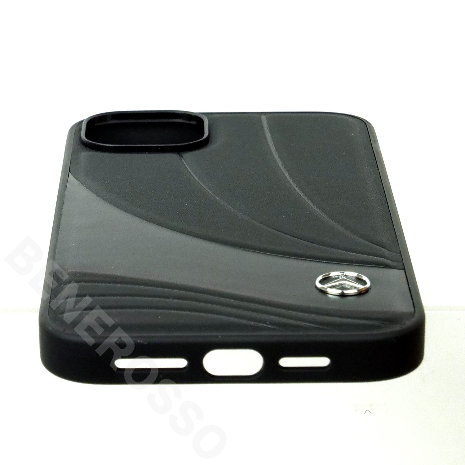 メルセデスベンツ 14Plus レザー バックカバー NEW WAVE III ブラック MEHCP14M8ROLK