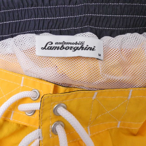 ランボルギーニ メンズ Bull ストライプ スイム トランクス Sun(イエロー) 9009952NNY032【返品・交換対象外】