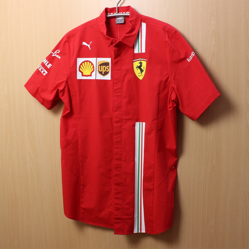 PUMA スクーデリア フェラーリ チーム シャツ 2021 レッド 763034-02