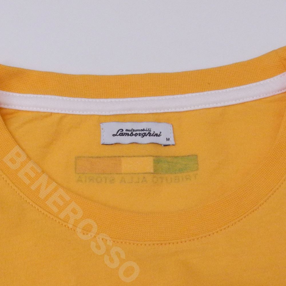 ランボルギーニ メンズ 60's Miura Tシャツ イエロー 9011603CCY040