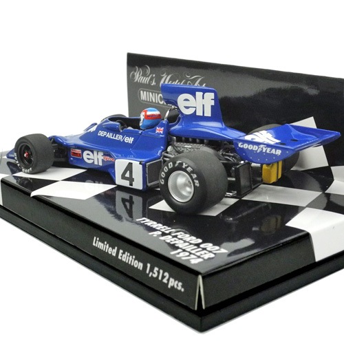 MINICHAMPS 1/43 ティレル・フォード 007 #4 P.デパイユ1974 400740004