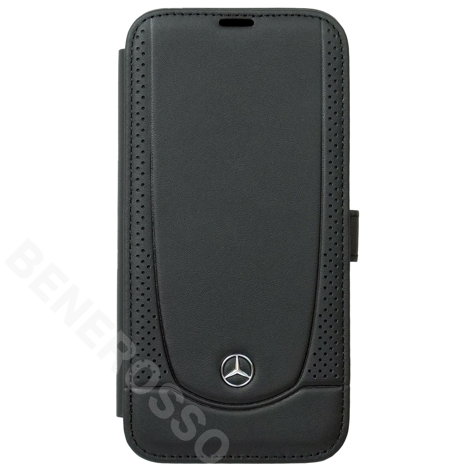 メルセデスベンツ 14Plus レザー ブックタイプ ブラック MEFLBKP14MARMBK