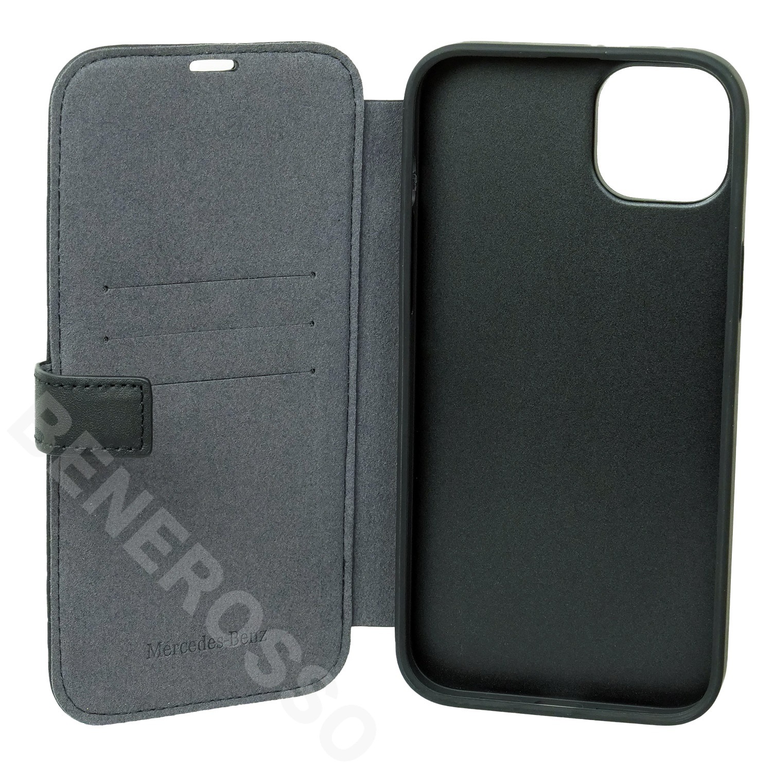 メルセデスベンツ 14Plus レザー ブックタイプ ブラック MEFLBKP14MARMBK