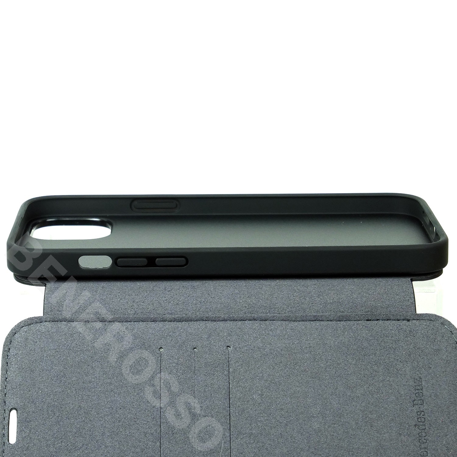 メルセデスベンツ 14Plus レザー ブックタイプ ブラック MEFLBKP14MARMBK