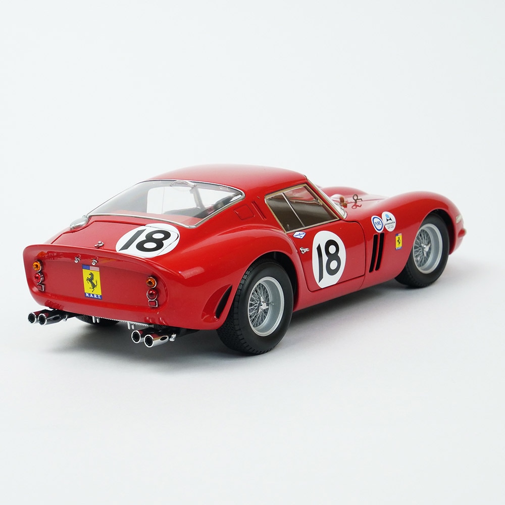 京商 1/18スケール フェラーリ 250GTO 1963 デイトナ 3h #18 レッド KS08438F
