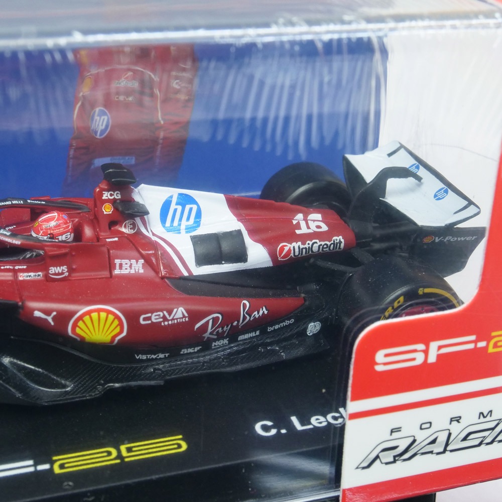 【専用】 ブラーゴ F1 2025 アストンマーティン フェラーリ　セット Bburago 1/43スケール スクーデリア フェラーリ HP SF25 C.ルクレール