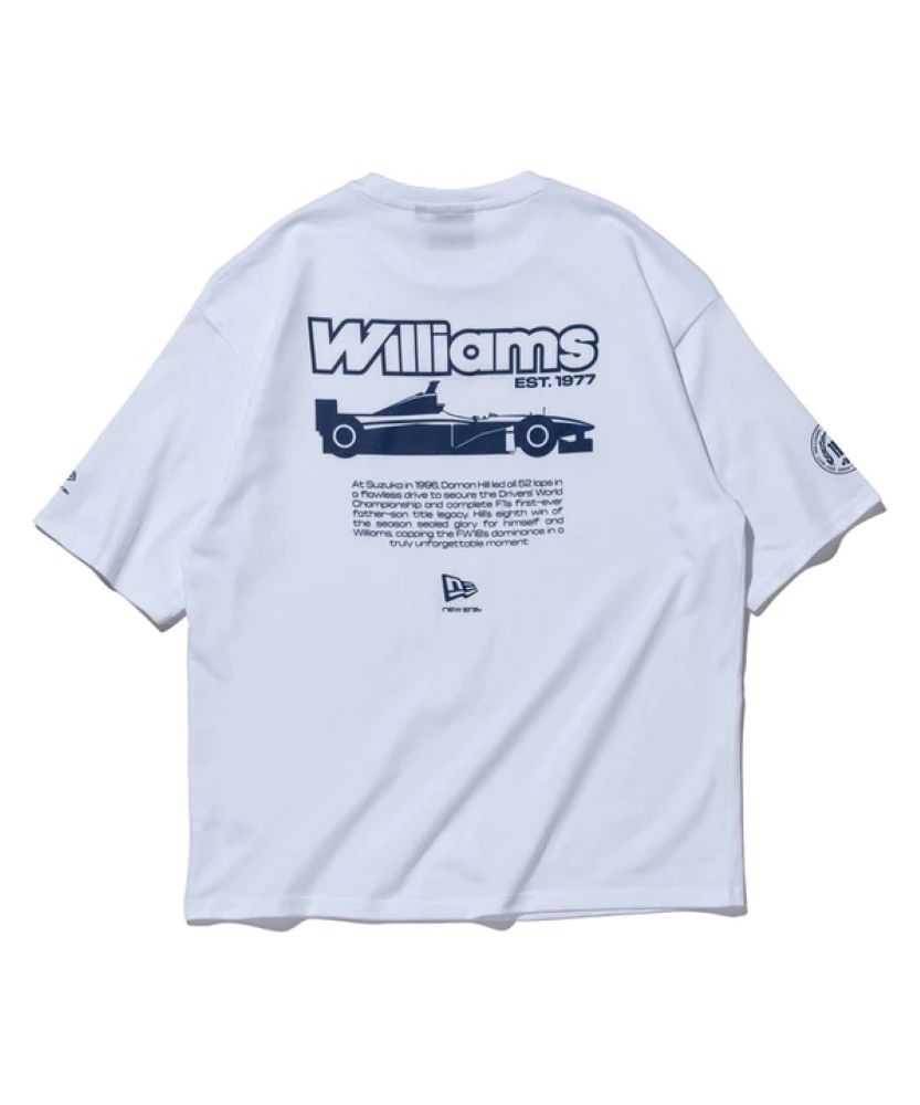 アトラシアン ウィリアムズ F1 チーム NewEra JAPAN Tシャツ 2 2026 ホワイト 15135358
