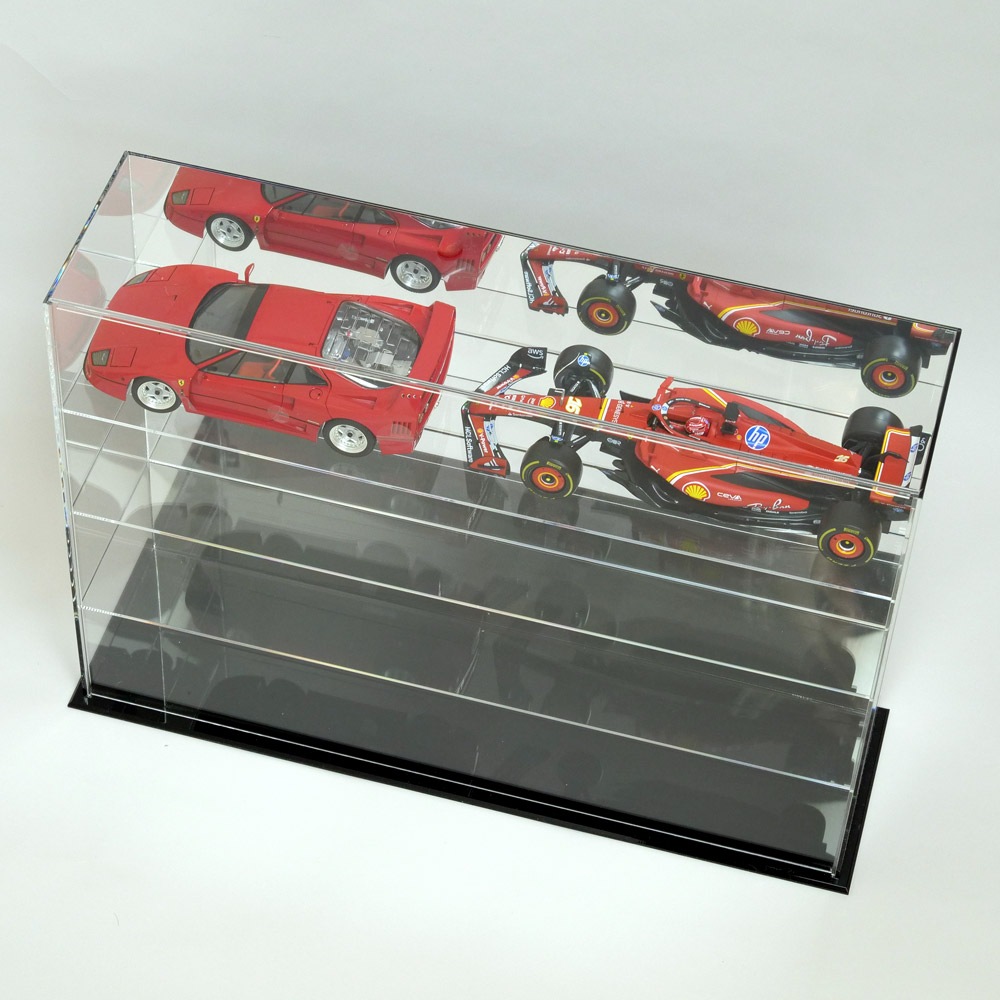 アクリルショーケース　フェラーリ仕様 アクリルショーケース フェラーリ風仕様の通販 by 風工房