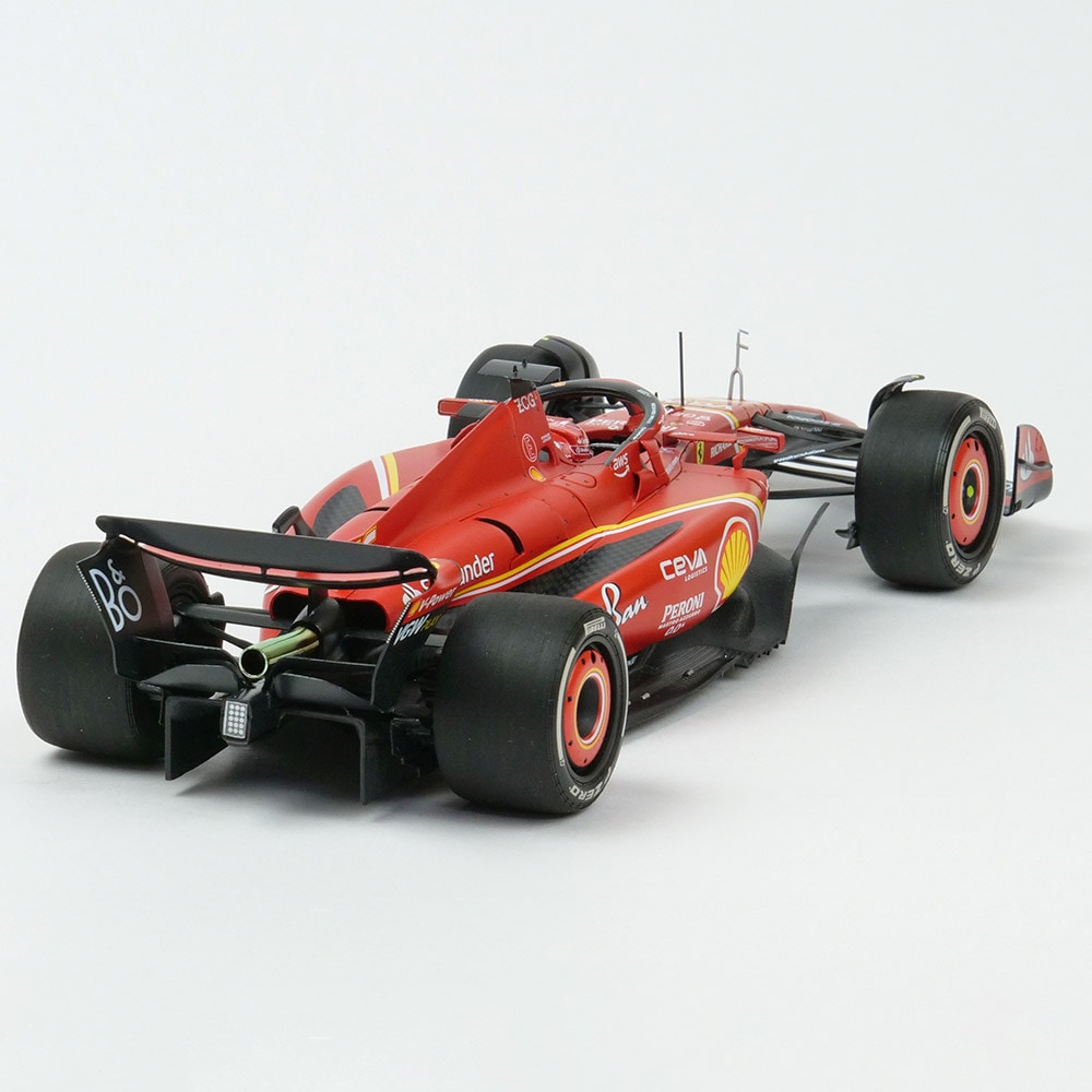 BBR MODELS 1/18スケール フェラーリ SF-24 C.ルクレール オーストラリアGP 2024 レッド PBBR241816