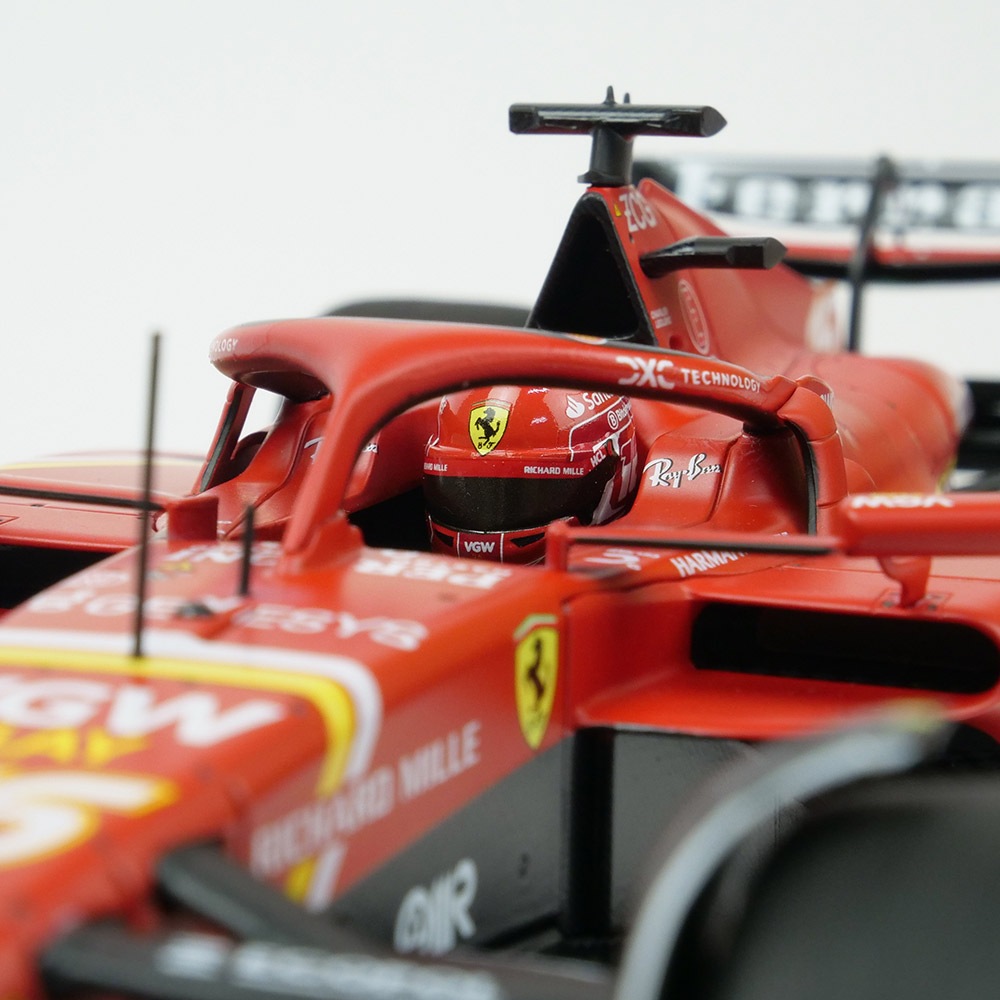 BBR MODELS 1/18スケール フェラーリ SF-24 C.ルクレール オーストラリアGP 2024 レッド PBBR241816