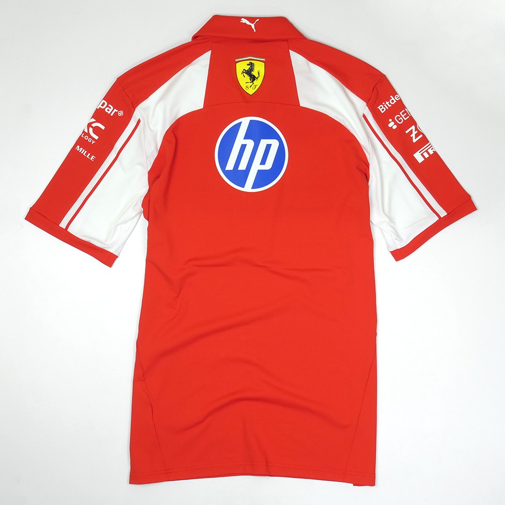 PUMA スクーデリア フェラーリ HP チーム オーセンティック ポロシャツ 2026 レッド 713826-01