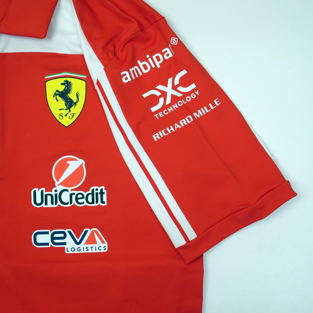 PUMA スクーデリア フェラーリ HP チーム オーセンティック ポロシャツ 2026 レッド 713826-01