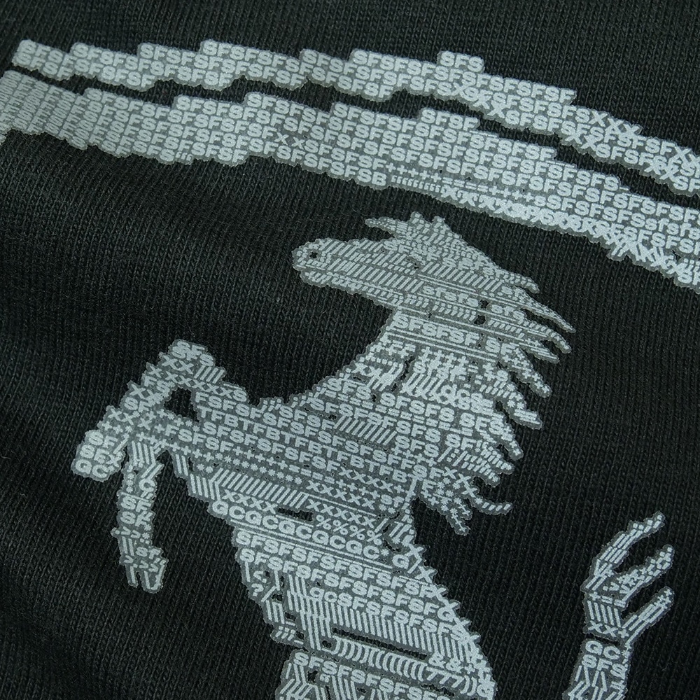 PUMA スクーデリア フェラーリ トーナル シールド Tシャツ ブラック 635311-01