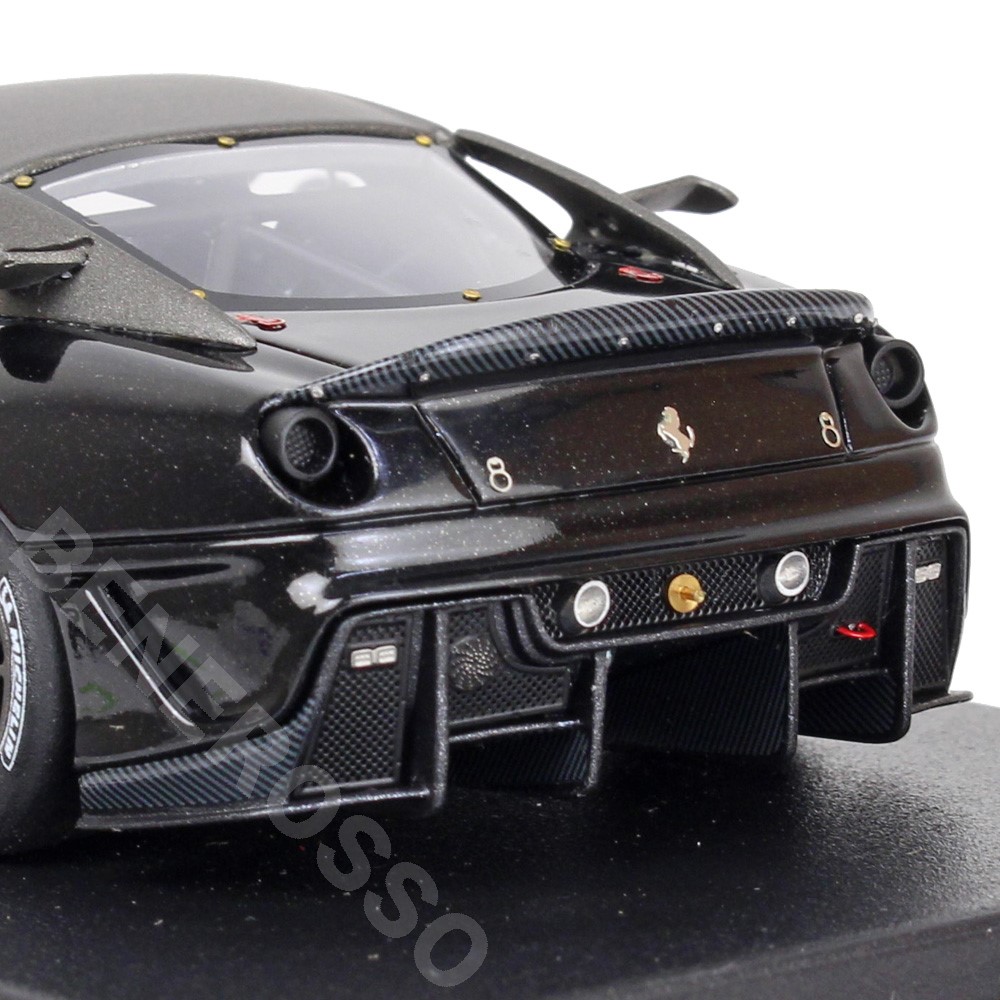 Look Smart 1/43スケール フェラーリ 599XX “Versione Clienti” #55 Nero Daytona / Grigio Ghisa Opaco LS368M
