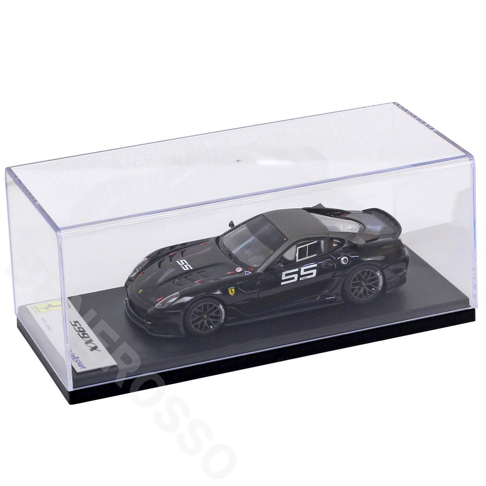 Look Smart 1/43スケール フェラーリ 599XX “Versione Clienti” #55 Nero Daytona / Grigio Ghisa Opaco LS368M