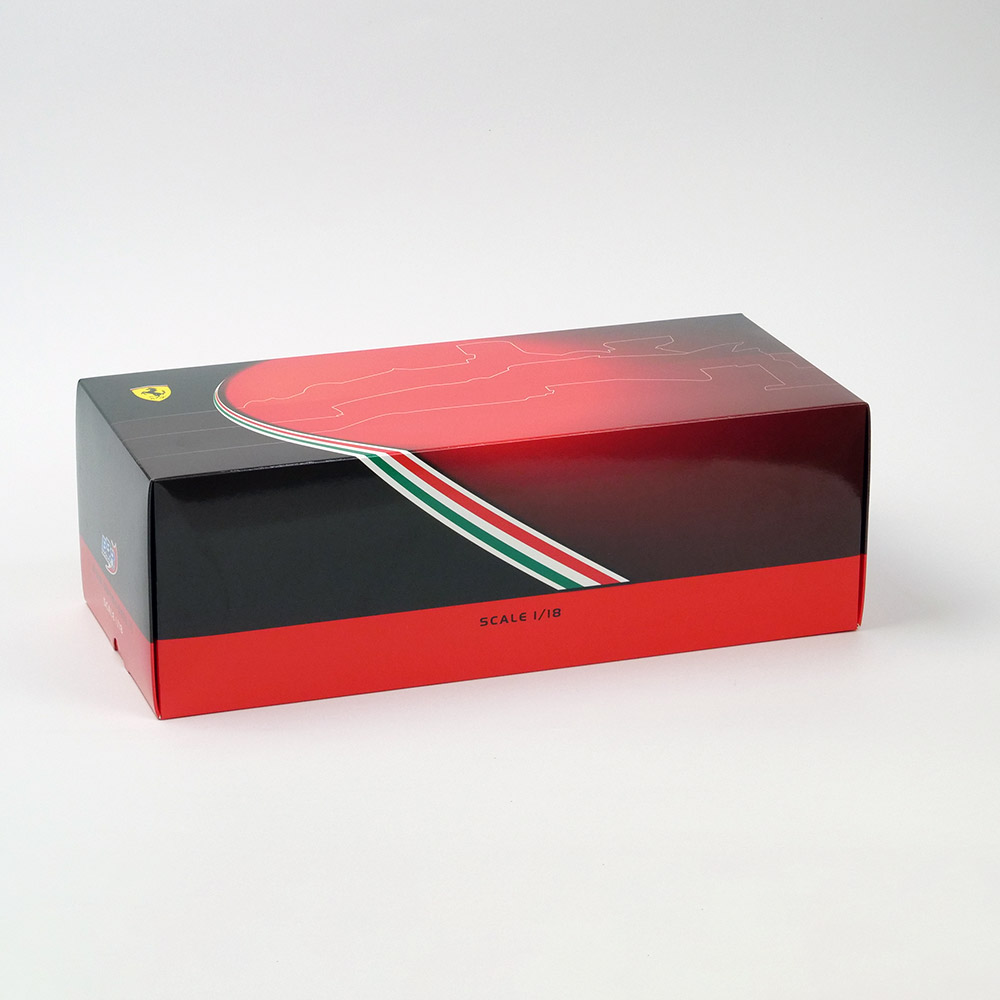 BBR MODELS 1/18スケール フェラーリ SF-24 C.ルクレール マイアミGP 2024 レッド/ブルー PBBR241826