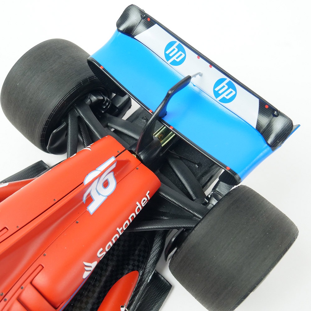 BBR MODELS 1/18スケール フェラーリ SF-24 C.ルクレール マイアミGP 2024 レッド/ブルー PBBR241826