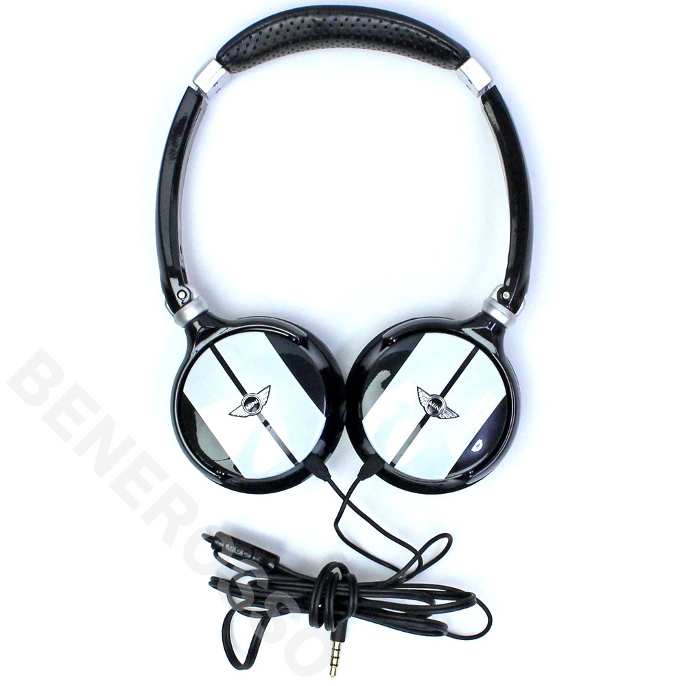 MINI ステレオ ミニプラグ・ヘッドフォン814 ブラック MNHP814BL