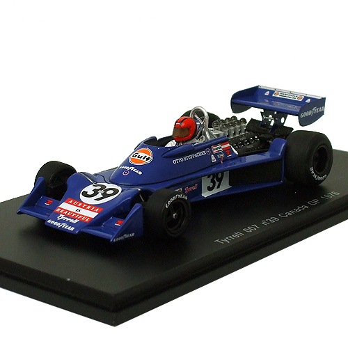 Spark 1/43スケール ティレル 007 #39 O.ストゥッパッシャー カナダGP 1976 S1649