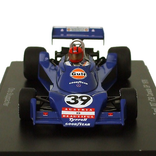 Spark 1/43スケール ティレル 007 #39 O.ストゥッパッシャー カナダGP 1976 S1649