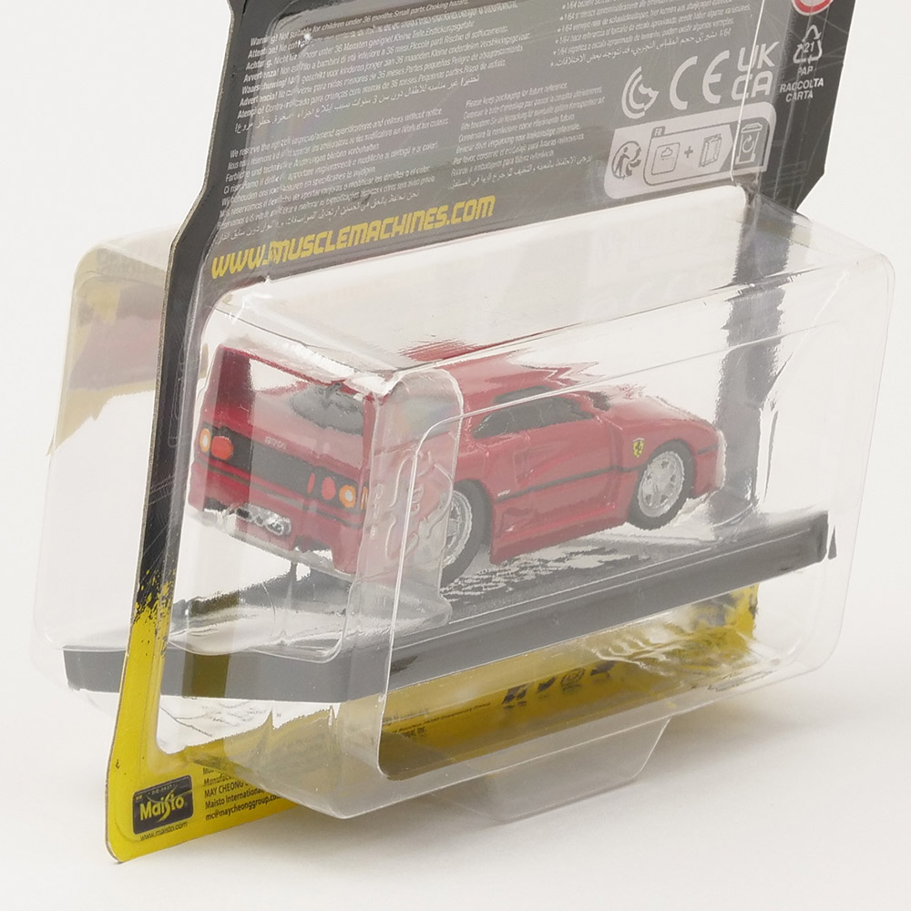 Maisto 1/64スケール MM フェラーリ F40 レッド MS15558RED