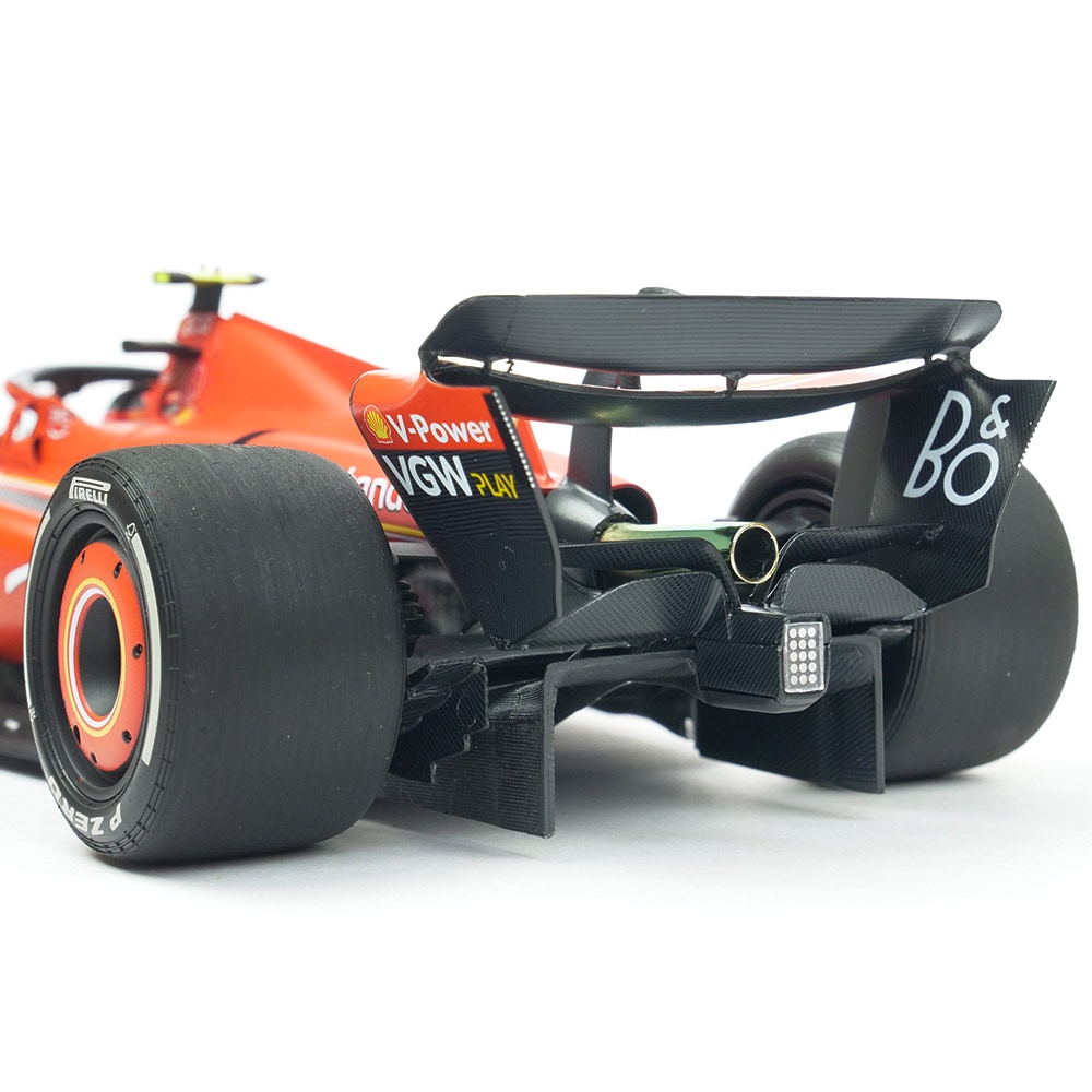 BBR MODELS 1/18スケール フェラーリ SF-24 C.サインツ オーストラリアGP 2024 優勝 レッド PBBR241855