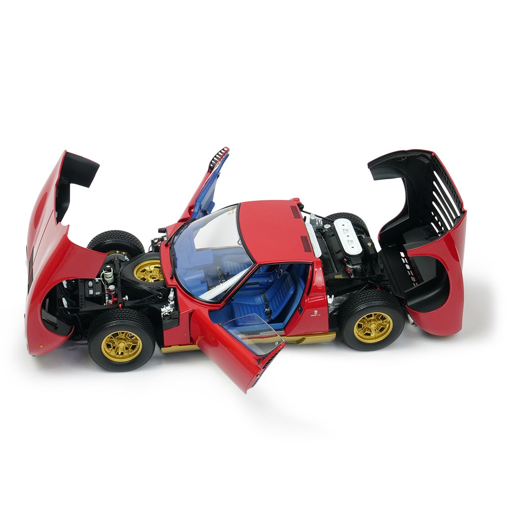 メル45280さま専用出品 京商 1/12スケール ランボルギーニ ミウラ P400 (レッド