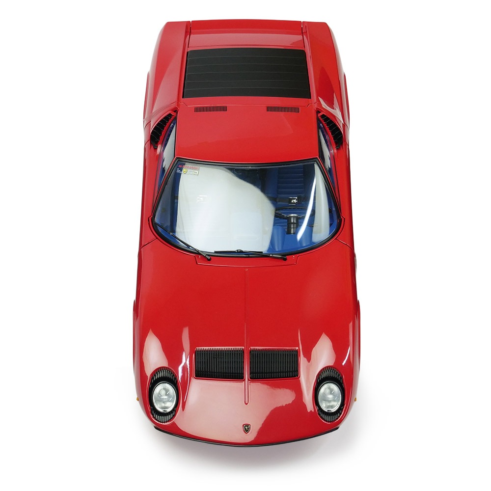 絶版未展示品 京商 1/18 ランボルギーニ ミウラ P400SV レッド 予約] 京商 1/18 ランボルギーニ ミウラ P400 オレンジ KS08314PB