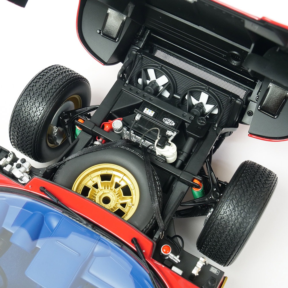 ランブレッタ　模型 京商 1/12スケール ランボルギーニ ミウラ P400 (レッド