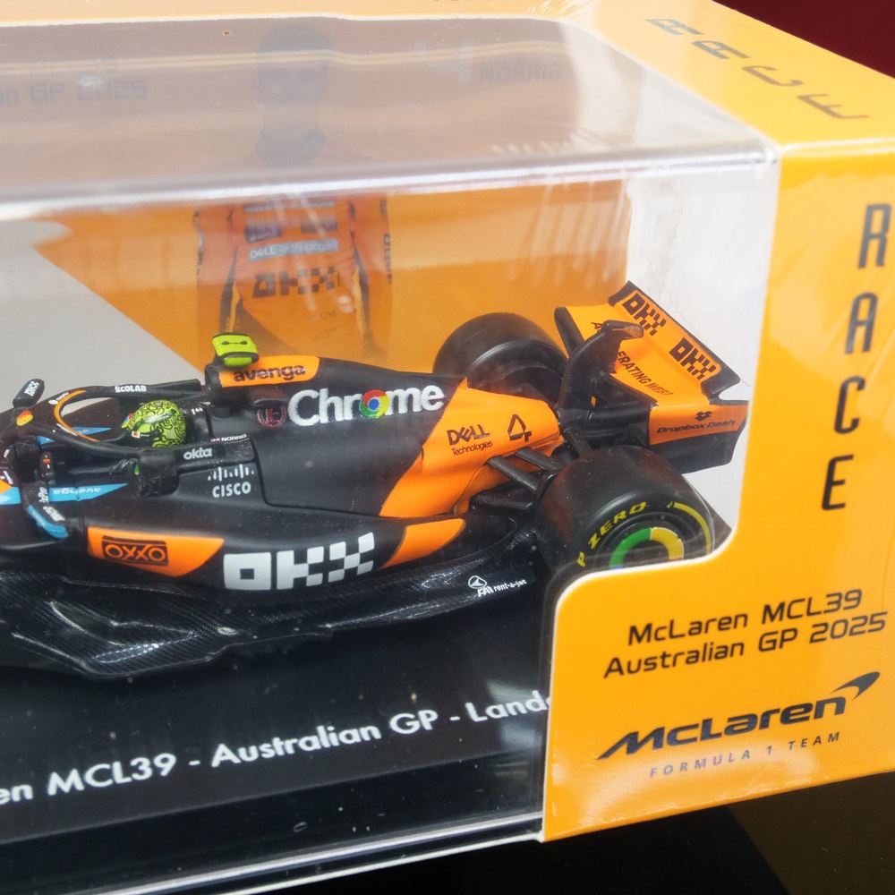 Bburago 1/43スケール マクラーレン F1チーム MCL39 L.ノリス