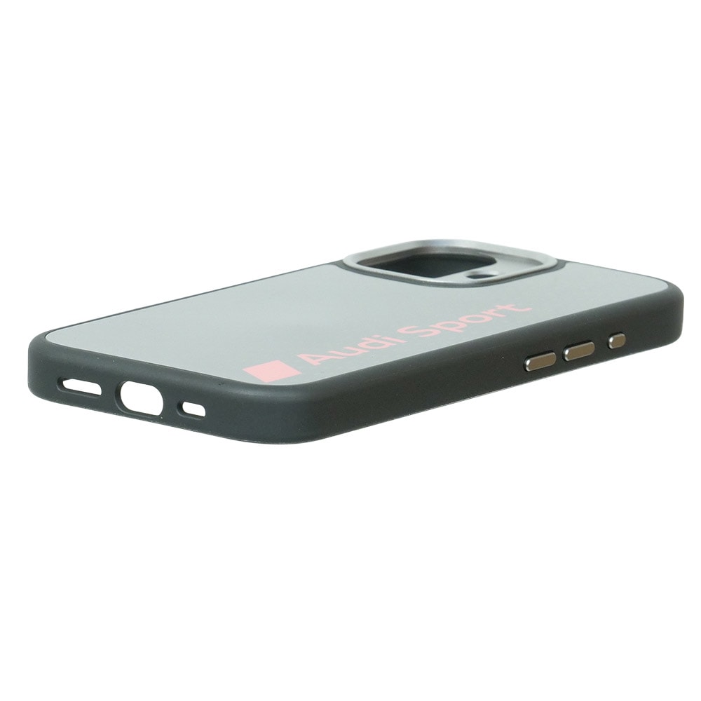 アウディ iPhone 17 リアルカーボン バックカバー ブラック マグセーフ対応 AUS-TPUPCMIP17-R8/D2-BK