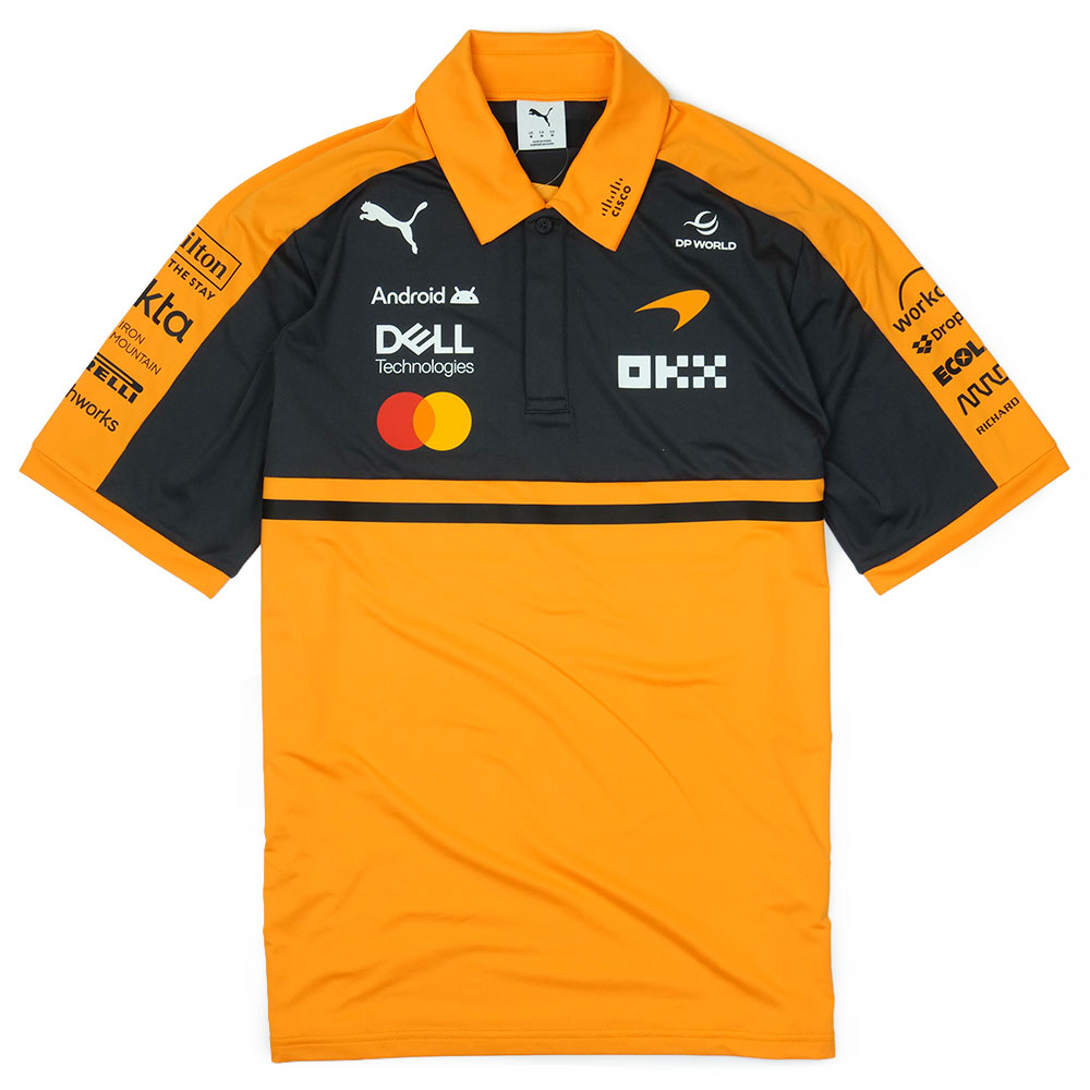 PUMA マクラーレン F1チーム ポロシャツ 2026 オレンジ 713951-01
