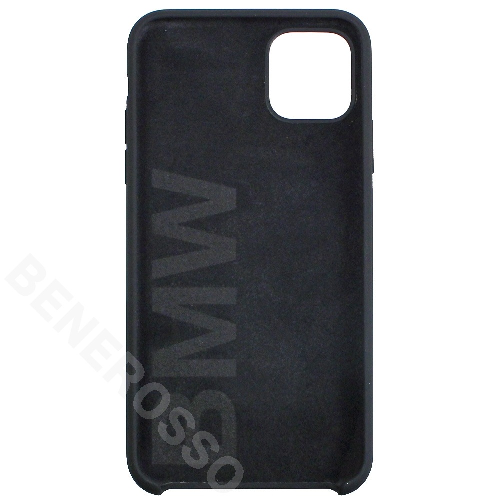 BMW iPhone11Pro Max ハードシリコン ケース ブラック BMHCN65SILBK 