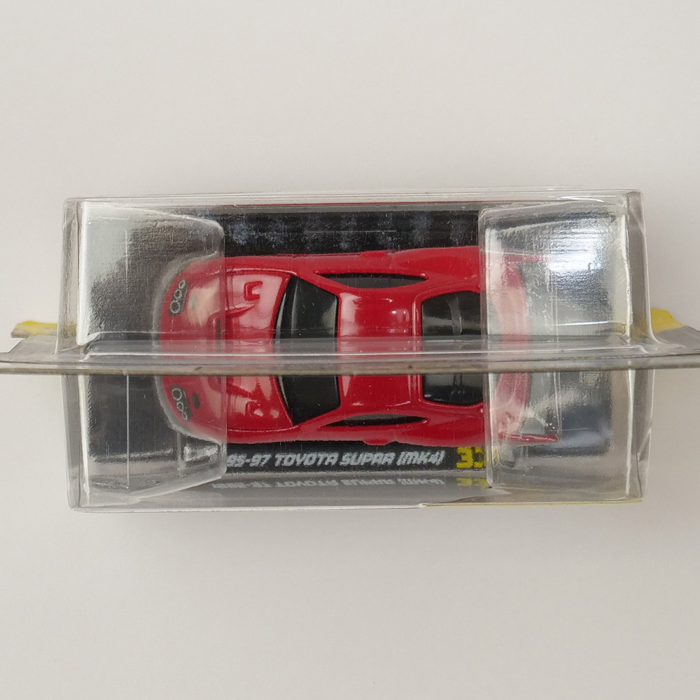 Maisto 1/64スケール MM 1995 トヨタ スープラ(MK4) レッド
