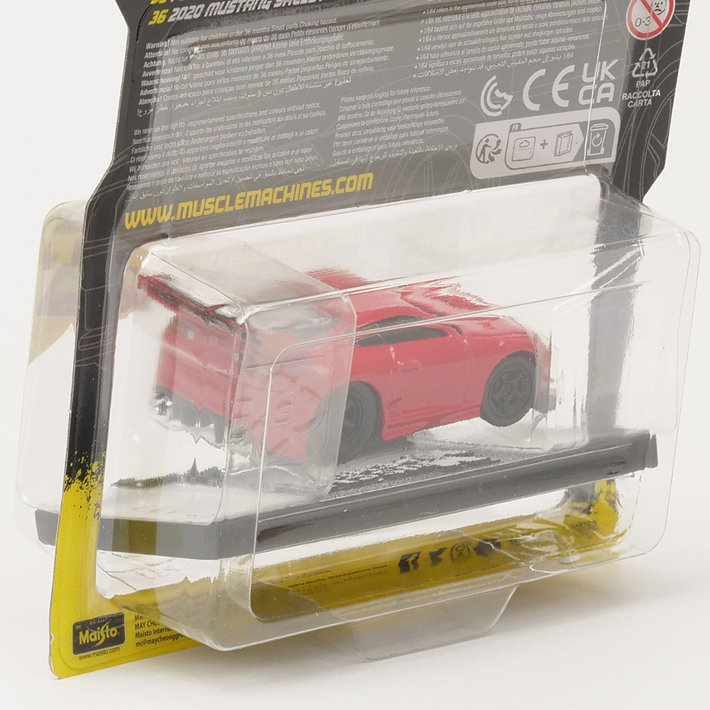 Maisto 1/64スケール MM 1995 トヨタ スープラ(MK4) レッド