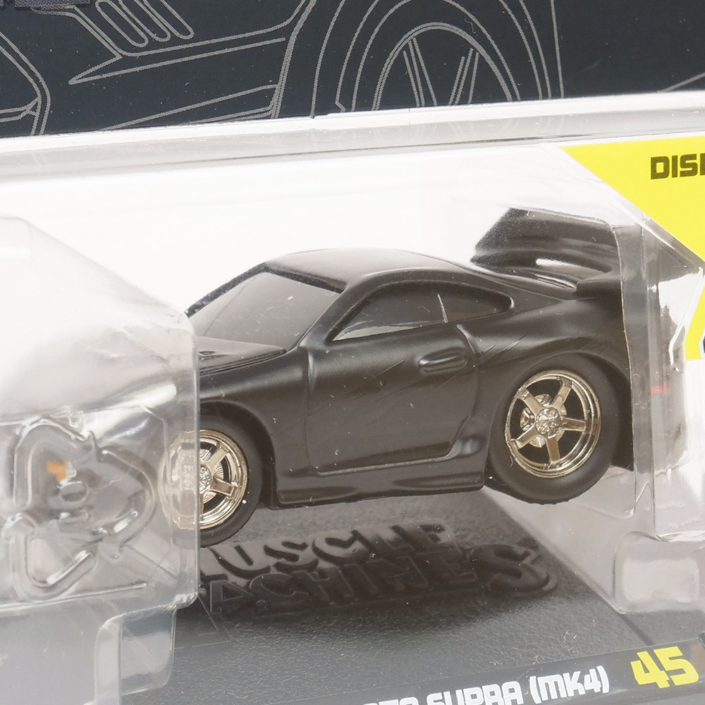 Maisto 1/64スケール MM 1995 トヨタ スープラ(MK4) ブラック MS15585BK