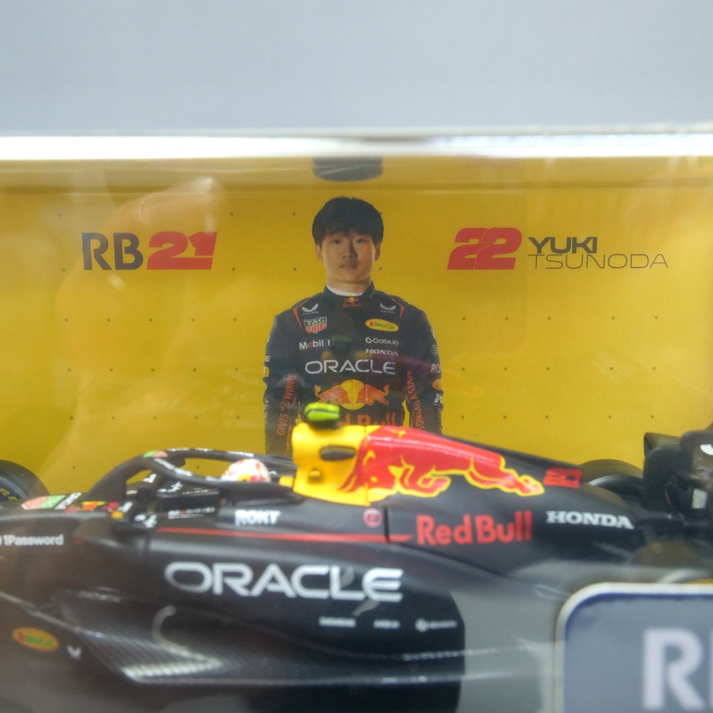 Bburago 1/43スケール オラクル レッドブル レーシング ホンダ RB21