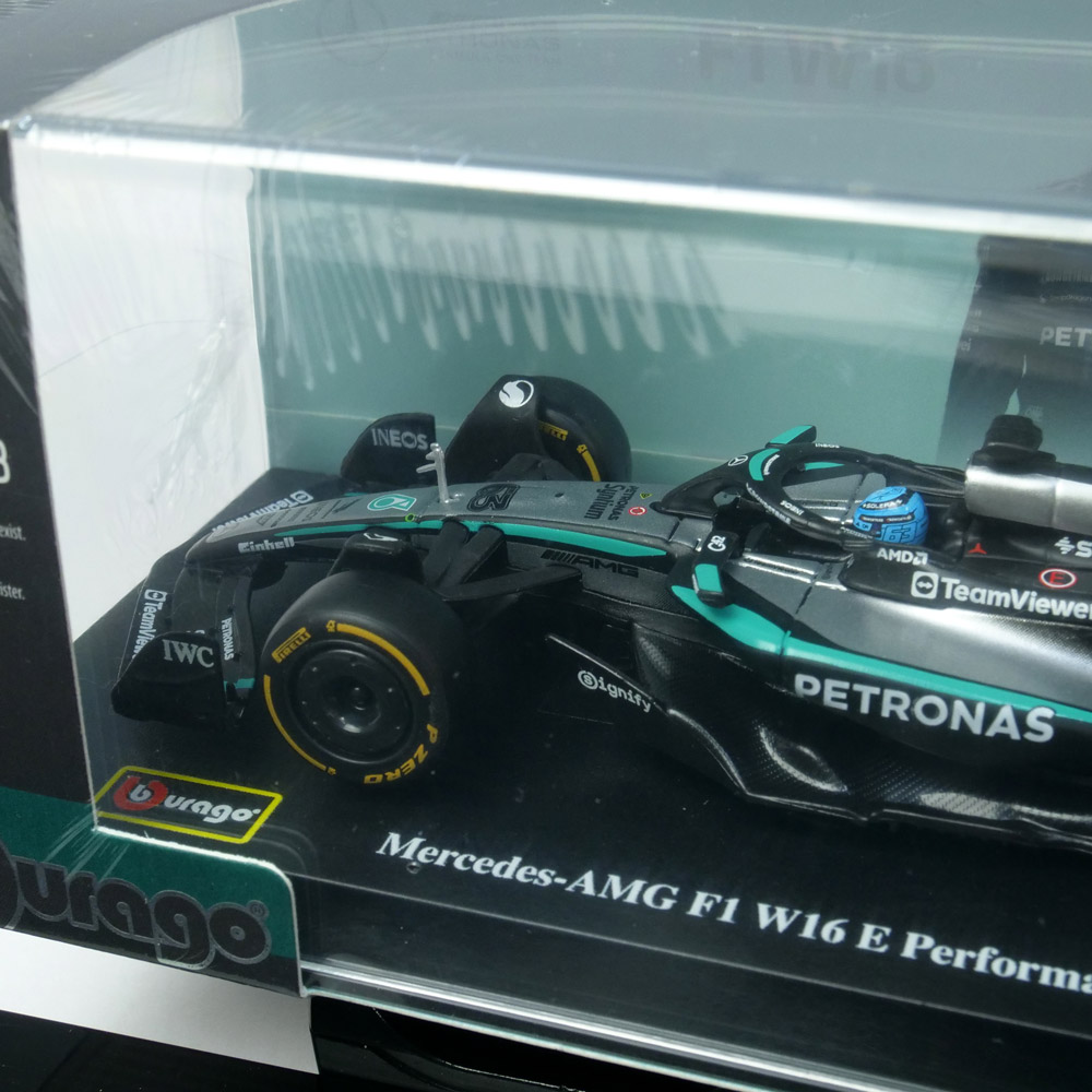 Bburago 1/43スケール メルセデス AMG ペトロナス F1チーム W16 E