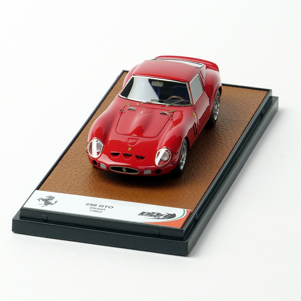 BBR MODELS 1/43スケール フェラーリ 250 GTO street 1962 レッド