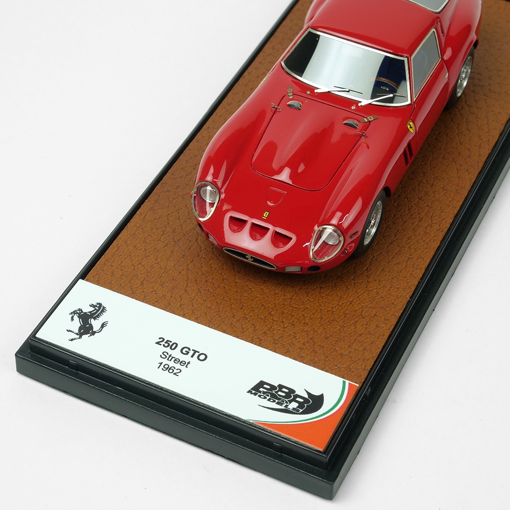 BBR MODELS 1/43スケール フェラーリ 250 GTO street 1962 レッド